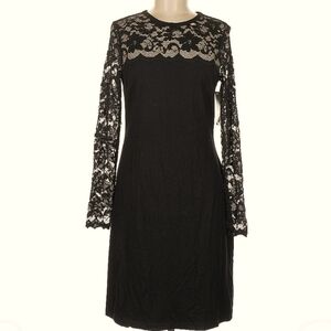 Karen Kane Black Lace Dress Women Size Large